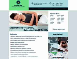 gynecosurgery.com screenshot