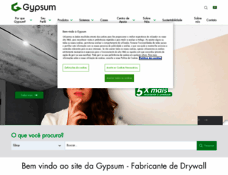 gypsum.com.br screenshot