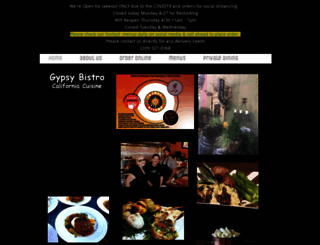 gypsybistrofoodtruck.com screenshot