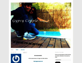gypsycouple.wordpress.com screenshot