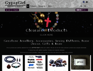 gypsygirl.co.za screenshot