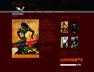 gypsyheartproductions.com screenshot
