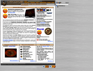 gyrodrome.com screenshot