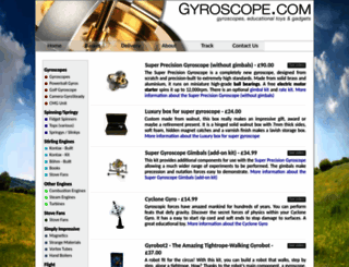gyroscope.co.uk screenshot