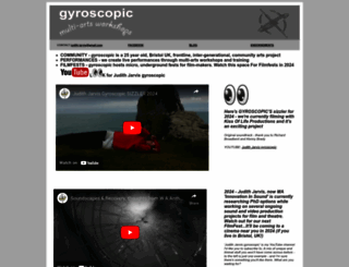 gyroscopic.org screenshot