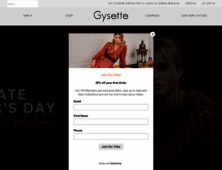 gysette.com.au screenshot
