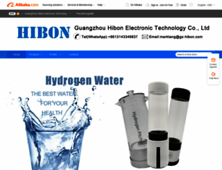 gz-hibon.en.alibaba.com screenshot