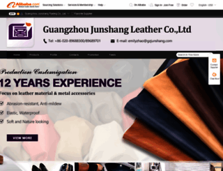 gzjunshang.en.alibaba.com screenshot