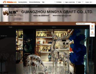 gzmingya.en.alibaba.com screenshot