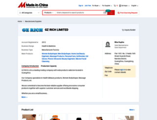 gzrich.en.made-in-china.com screenshot