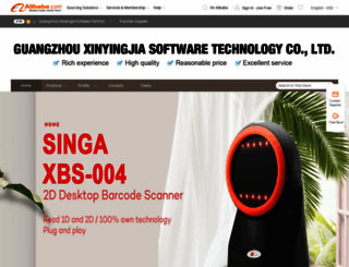 gzsinga.en.alibaba.com screenshot