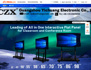 gzyichunag.en.alibaba.com screenshot