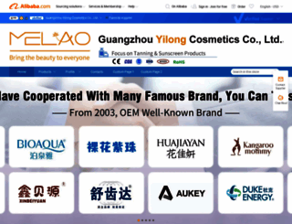 gzyilong1.en.alibaba.com screenshot