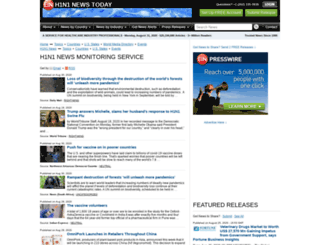 h1n1.einnews.com screenshot