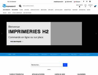 h2impression.fr screenshot