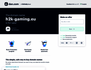 h2k-gaming.eu screenshot
