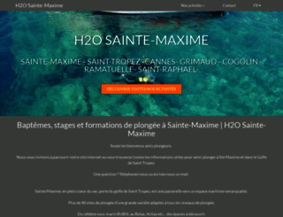 h2o-sainte-maxime.com screenshot
