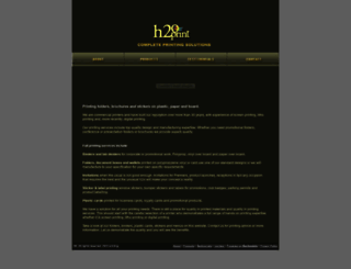 h2oprinting.com screenshot