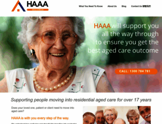 haaa.com.au screenshot