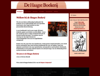 haagseboekerij.nl screenshot