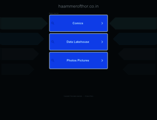 haammerofthor.co.in screenshot