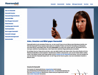 haarausfall-mittel.net screenshot