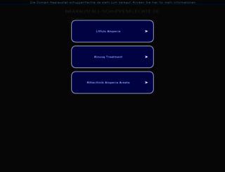 haarausfall-schuppenflechte.de screenshot