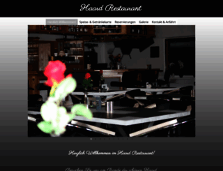 haard-restaurant.de screenshot