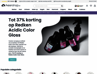 haarshop.nl screenshot