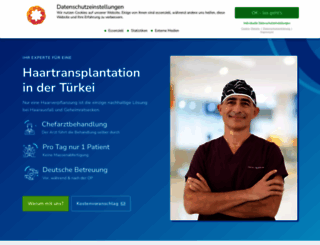 haartransplantation-tuerkei.com screenshot