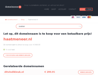 haatmeneer.nl screenshot