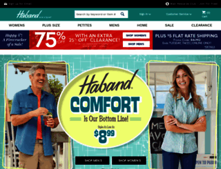 haband.blair.com screenshot