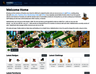 habboemotion.com screenshot
