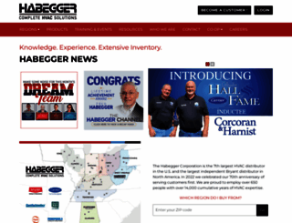 habeggercorp.com screenshot