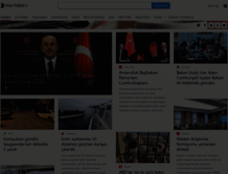 haber.tr.msn.com screenshot