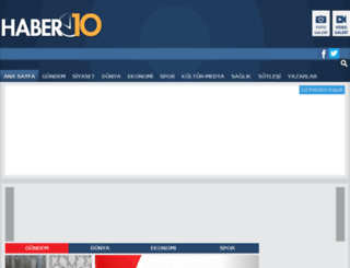 haber10.com screenshot