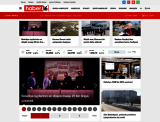 haber16.com screenshot