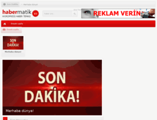 haber3.ekowebyazilim.com screenshot