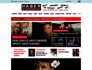 habercaddesi.com screenshot