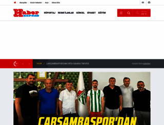 haberexpres.com.tr screenshot