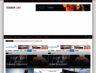 habergri.com screenshot