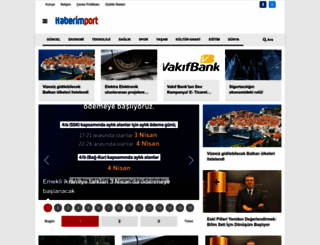 haberimport.com screenshot