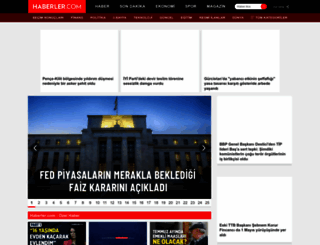 haberler.com screenshot