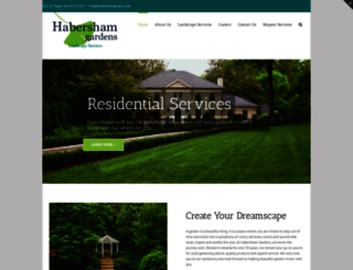 habershamgardens.com screenshot