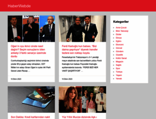haberwebde.com screenshot