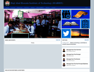 habhit.edu.bd screenshot