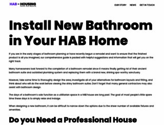 habhousing.co.uk screenshot