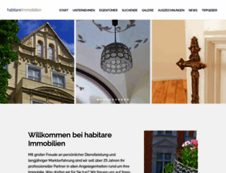 habitare-immobilien.de screenshot