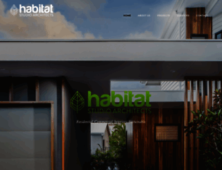 habitatarch.com.au screenshot