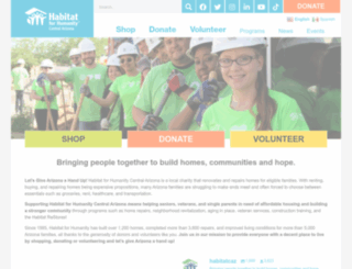 habitatcaz.org screenshot